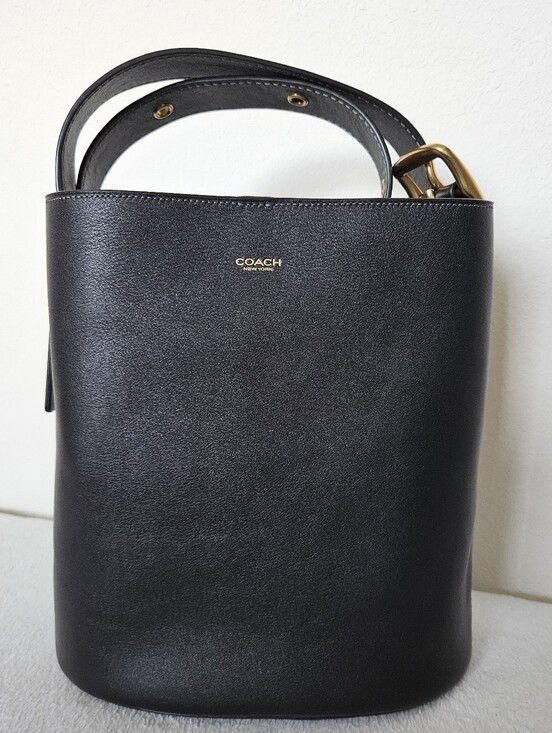 Coach Handbags - Coach Bleeker Bucket Bag - Black